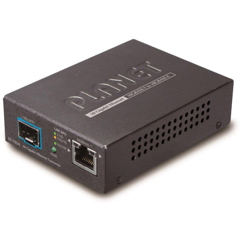 Planet XT-705A konvertor 10G/5G/2.5G/1G/100M / miniGBIC SFP+ 10GBASE-X