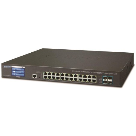 Planet GS-5220-24T4XV, L3 switch 24x1Gb, 4x10Gb SFP+