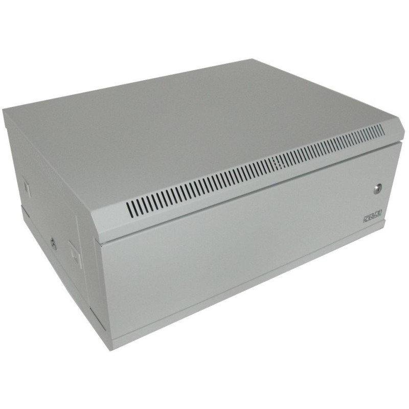 XtendLan 4U/600x450, na zeď, jednodílný, plné dveře, šedý