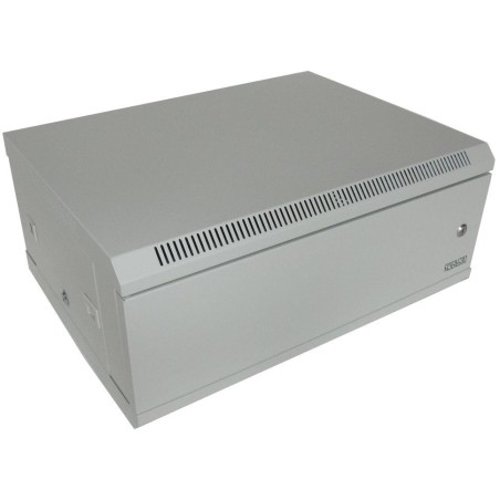 XtendLan 4U/600x450, na zeď, jednodílný, plné dveře, šedý