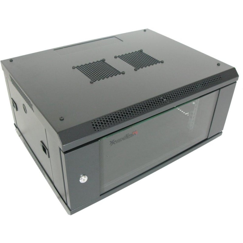 XtendLan 4U/600x450, na zeď, jednodílný, skleněné dveře