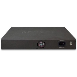 Planet GSD-1222VHP PoE switch, 8x PoE + 2x 1000Base-T + 2x SFP, LCD,VLAN, extend mód 10Mb do 250m, IEEE 802.3at 120W