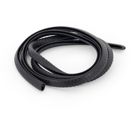 Triton Lemovka profil 'U-PIRELI' s kovovou výztuží bez bříška A1010, PVC, černý, 1 m