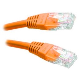 XtendLan Patch kabel Cat 5e UTP 1m - oranžový