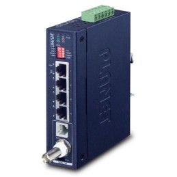 Planet IVC-234GT, VDSL2 průmyslový ethernet konvertor, 4x 1000Base-T, profil 17a/30a, G.993.5 G.Vectoring, G.INP