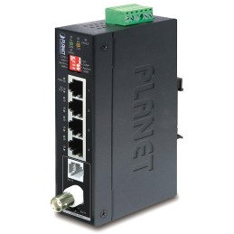 Planet IVC-234GT, VDSL2 průmyslový ethernet konvertor, 4x 1000Base-T, profil 17a/30a, G.993.5 G.Vectoring, G.INP