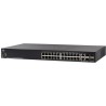 Cisco SG550X-24P-K9-EU Stapelbarer 24-Port-Gigabit-PoE-Switch