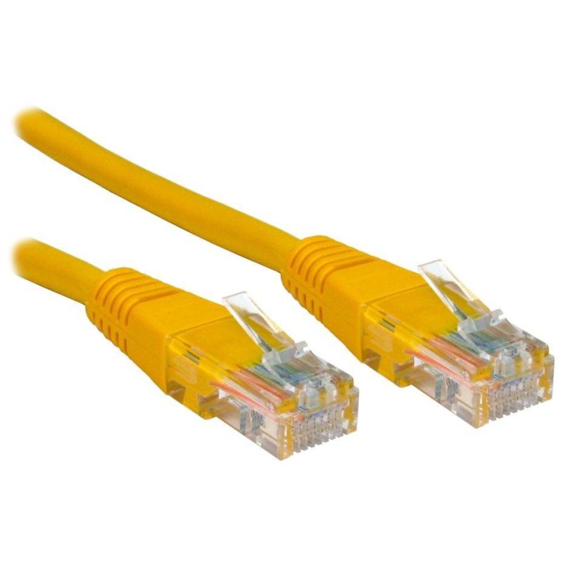 XtendLan Patch kabel Cat 6 UTP 3m - žlutý