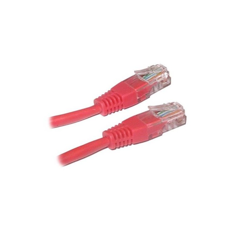 XtendLan Patch kabel Cat 6 UTP 3m - červený