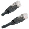 XtendLan Patch kabel Cat 6 UTP 3m - černý