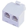 XtendLan Splitter RJ12 - 1xM6P6C/2xF6P6C