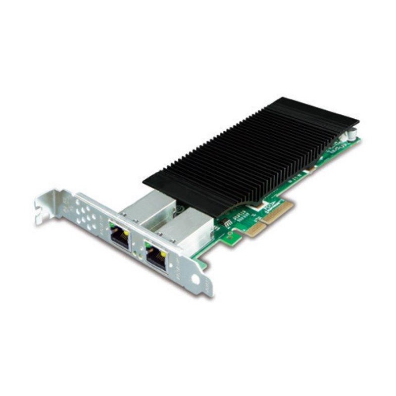 Planet ENW-9720P PCI-E 4x síťová karta, 2x 1Gb RJ-45, 2x PoE+ 802.3at 30W, -10 až +60st