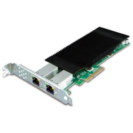 Planet ENW-9720P PCI-E 4x síťová karta, 2x 1Gb RJ-45, 2x PoE+ 802.3at 30W, -10 až +60st