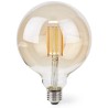 NEDIS Wi-Fi múdra LED žiarovka s vláknom/ E27/ G125/ 7W/ 230V/ 806lm/ teplá biela/ 1800 - 3000K/ stmievateľná