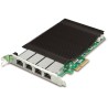 Planet ENW-9740P PCI-E 4x Netzwerkkarte, 4x 1Gb RJ-45, 4x PoE+ 802.3at 30W, -10 bis +60°C