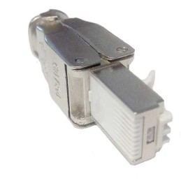 XtendLan Konektor STP RJ45 CAT6A, drát, stíněný, bez nástoje