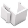 XtendLan Keystone blanking plug for modular patch panels or sockets white