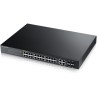Zyxel GS1920-24HPv2 28-port Gigabit WebManaged PoE Switch, 24x gigabit RJ45, 4x gigabit RJ45/SFP, 802.3at, 375W for PoE