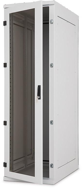 Triton 19' rozvádzač stojanový dátový 42U/600x800 IP54,4-bod.z., pre mont. chl.j.RAL7035, sivý