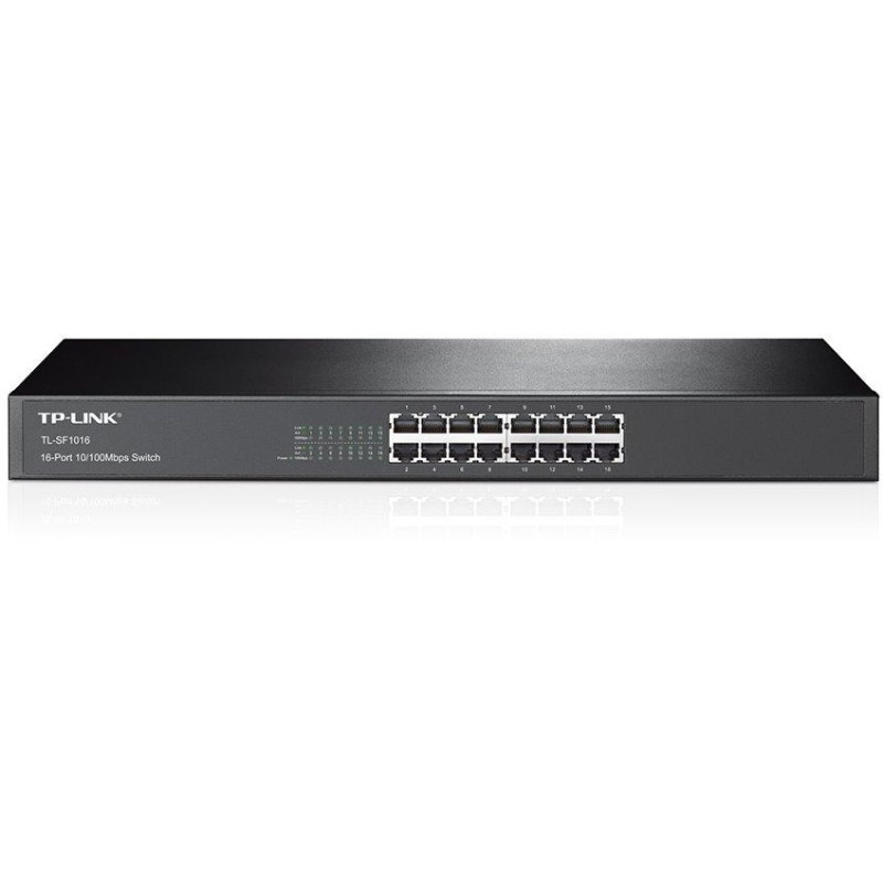 TP-Link TL-SF1016/ switch 16x 10/100Mbps/ 19"rackmount