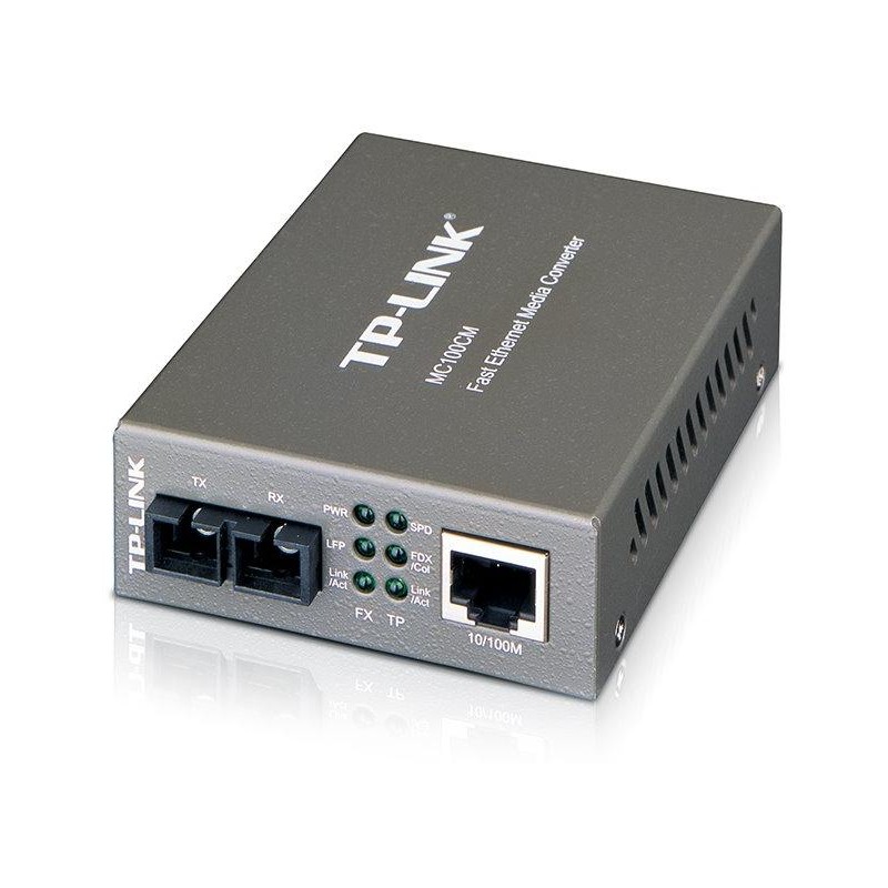 TP-Link MC100CM Konvertor 100 mbps Ethernet/Optika (multi-mode)