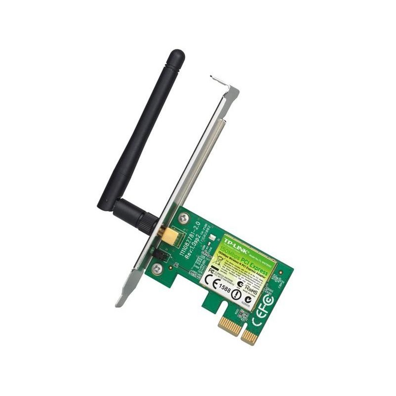 TP-Link TL-WN781ND/ 802.11b/g/n/ PCIe 2,4 GHz 150Mbps