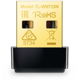 TP-Link TL-WN725N/ bezdrátový USB mini adaptér/ 802.11b/g/n/ 150 Mbps