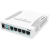 Mikrotik RouterBOARD RB260GS/ adjustable 5-port gigabit smart switch SFP cage/ SwOS/ power supply