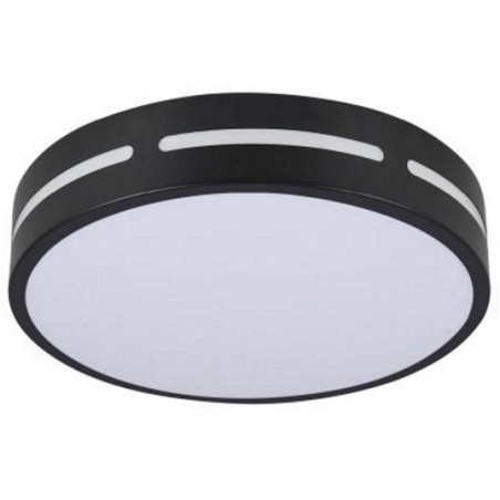 IMMAX NEO LITE PERFECTO SMART stropní svítidlo kruh 30cm, 24W černé TUYA Wi-Fi