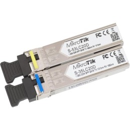 MikroTik S-35/53LC20D Gigabit WDM single-mode MiniGBIC modul (SFP)