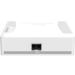 MikroTik managed Switch RB260GSP, 5x GbE PoE, SFP, SwOS, PSU (PoE budget 55W)