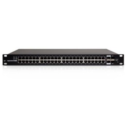 Ubiquiti Edge Switch 48 PoE - 48x GbE, 2x SFP+, 2x SFP, 48x PoE 24V/PoE+ (PoE budget 436W)