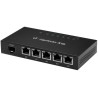 Ubiquiti EdgeRouter X SFP - 5 portów GbE, 1 port SFP, 5x PoE 24 V (budżet PoE 50 W)