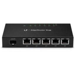 Ubiquiti EdgeRouter X SFP - 5x GbE port, 1x SFP port, 5x PoE 24V (PoE budget 50W)