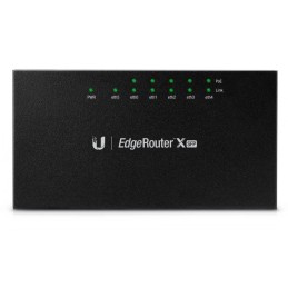 Ubiquiti EdgeRouter X SFP - 5x GbE port, 1x SFP port, 5x PoE 24V (PoE budget 50W)