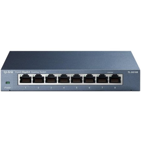 TP-Link TL-SG108/ switch 8x 10/100/1000Mbps/ kovový/  GREEN