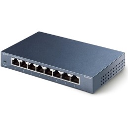 TP-Link TL-SG108/ switch 8x 10/100/1000Mbps/ kovový/  GREEN