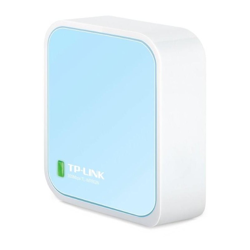 TP-Link TL-WR802N AP/Router/Extender/Client, 1x WAN, 1x micro USB, 802.11b/g/n