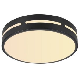 IMMAX NEO LITE PERFECTO SMART stropní svítidlo kruh 50cm, 48W černé TUYA Wi-Fi