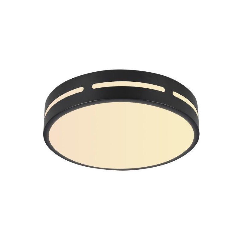 IMMAX NEO LITE PERFECTO SMART stropní svítidlo kruh 50cm, 48W černé TUYA Wi-Fi