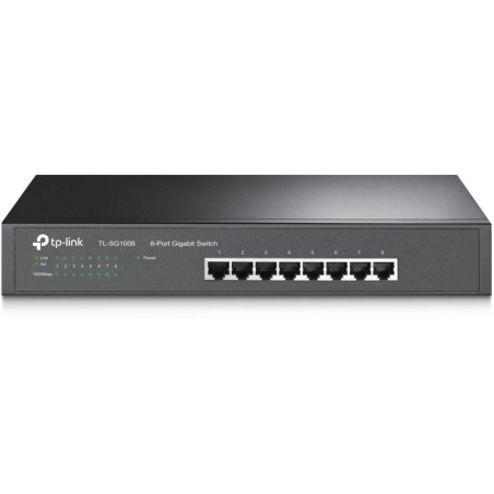TP-Link TL-SG1008/ switch 8x 10/100/1000Mbps/ 19"rackmount