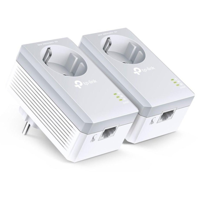 TP-Link TL-PA4010PKIT  Powerline adaptér (600 Mbps), průchozí zásuvka