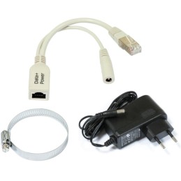 MikroTik RouterBOARD RBSXTsq5nD, SXTsq Lite5, 16dBi, 802.11an, ROS L3, PoE, 23°, MIMO 2x2, 25 dBm, 5GHz, zdroj