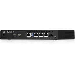 Ubiquiti EdgeRouter 4 - 3x Gbit RJ45 port, 1x SFP port, 4-Core 1GHz CPU, 1GB DDR3 RAM