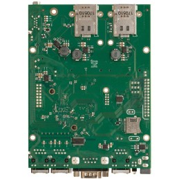 MikroTik RouterBOARD RBM33G 256MB RAM, dual 880 MHz, 2x miniPCI-e, 1x M.2 slot, 2x SIM slot, 3x GbE, L4