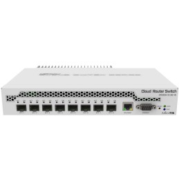 MikroTik Cloud Router Switch CRS309, 8x SFP+, 1x GbE, pasivní chlazení, SwOS, ROS