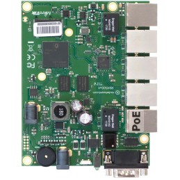 MikroTik RouterBOARD RB450Gx4, 1 GB RAM, IPQ-4019 (716 MHz), 5× GbE, 802.3af/at, licence L5