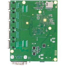 MikroTik RouterBOARD RB450Gx4, 1 GB RAM, IPQ-4019 (716 MHz), 5× GbE, 802.3af/at, licence L5