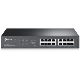 TP-Link TL-SG1016PE   PoE switch, 16x GLAN včetně 8x PoE+, 802.3af/at, 110W budget