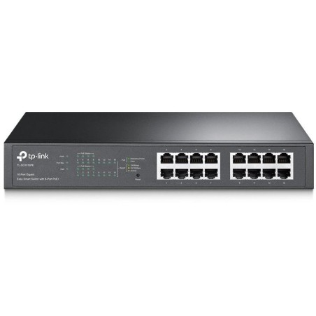 TP-Link TL-SG1016PE   PoE switch, 16x GLAN včetně 8x PoE+, 802.3af/at, 110W budget